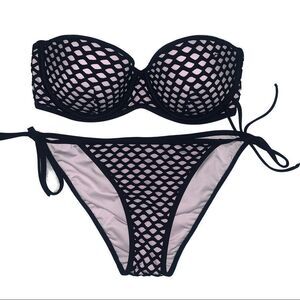 Sexy VS bikini nwot strapless cheeky 32D and small